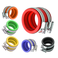 (En Stock) Adaptateur en Caoutchouc de Carburateur 35mm 40mm 42mm 45mm, Collecteur d'Admission pour Mikuni Keihin Oko Koso Pwk Pe Pwm Nsr
