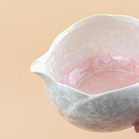 Service à thé matcha en céramique de porcelaine, design classique japonais, pour usage domestique, avec brosse à thé et bol