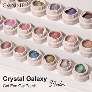 CANNI-Esmalte de uñas en gel para ojos de gato, esmalte de uñas con purpurina brillante para ojos de gato, cristal Galaxy, 5g, 2025 - Product Image 6