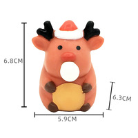 Jouets Squishy d'Halloween : Petites lanternes citrouilles classiques en plastique – Idéal pour la manipulation ludique. Décorations de scène, cadeaux et ornements