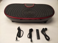 Machine de vibration corporelle électrique ABS Crazy Fit, plaque de massage portable pour usage domestique