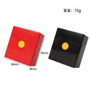 Portable Auto ABS Plastic <strong>Cigarette</strong> Container Classic Travel <strong>Cigarette</strong> <strong>Box</strong> Custom <strong>Printing</strong> 20/30/40/50pcs Cheap Auto Plastic - Product Image 6