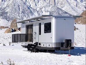 Pod de <span class=keywords><strong>voyage</strong></span> préfabriqué de 20 pieds, abri mobile spécialisé pour les voyages de camping, maisons préfabriquées portables et mobiles - Product Image 5