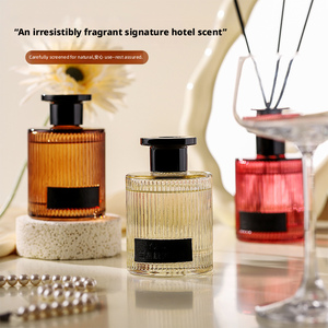 Diffuseur de parfum en verre à bâtonnets, sans <span class=keywords><strong>alcool</strong></span>, longue durée, parfum frais, désodorisant d'ambiance pour la maison et la salle de bain - Product Image 3