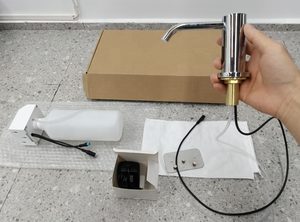 Dispenser Automatico di <span class=keywords><strong>Sapone</strong></span> <span class=keywords><strong>Liquido</strong></span> HLK con Sensore, Erogatore di Schiuma <span class=keywords><strong>per</strong></span> <span class=keywords><strong>Bagno</strong></span> - Product Image 6