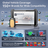 THINKCAR THINKSCAN 689BT Scanner automobile professionnel CANFD DOIP Codage bidirectionnel de l'ECU Outils de diagnostic complets du système automobile