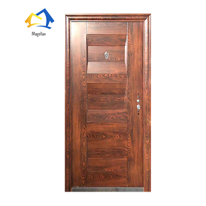 Venta caliente en África Kenia Puerta de acero Diseño Puerta principal Entrada Puerta de la casa por el proveedor de China - Product Image 3