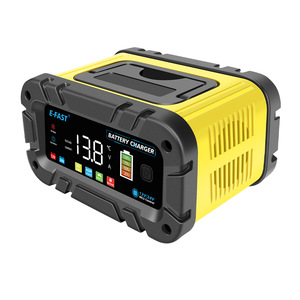 เครื่องชาร์จแบตเตอรี่อัจฉริยะอเนกประสงค์20A 12V 24V สำหรับตะกั่วกรด Lifepo4แบตเตอรี่เจล EFB เครื่องชาร์จแบตเตอรี่พลังงานสูงหน้าจอสี - Product Image 3
