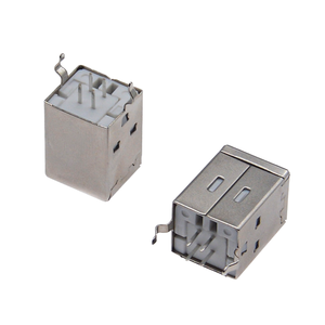 Conector USB Tipo B Hembra, Vertical de 180 Grados, Montaje a Través de Orificio, para Impresora y Escáner - Product Image 5