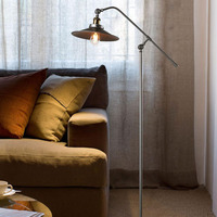 Vente en gros d'usine de luxe contemporain moderne élégant salon hôtel étude lampadaire mince