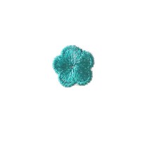 Patchs brodés miniatures en gros, appliques florales thermocollantes pour vêtements, sacs et décoration DIY