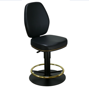 Ración de base dorada sucesora con función ajustable, silla para máquina tragamonedas, muebles de casino, diseño de lujo americano - Product Image 1