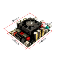 Module 3002T carte amplificateur de puissance numérique 2.0 stéréo 300W + 300W TPA3225 AUX avec réglage des basses élevées