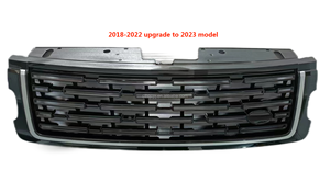 Para Range Rover <span class=keywords><strong>Vogue</strong></span> 2018-2022 L405, rejilla central de parachoques delantero, actualización a 2023, modelo antiguo, actualización a nueva rejilla - Product Image 3