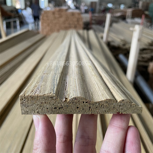 Moldura Decorativa de Madera de Teca Semicircular <span class=keywords><strong>Recon</strong></span> Fabricada a Medida - Product Image 6