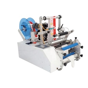 Factory Discount Semi-automatic Manual <b>Label</b> <b>Printing</b> <b>Machine</b> for Glass Plastic PET Bottle and Jar Labeling - Product Image 2