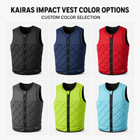 Gilet de protection en néoprène personnalisé pour adultes, unisexe, avec protection en mousse PVC pour le surf, le wakeboard, les motomarines et les jet-skis