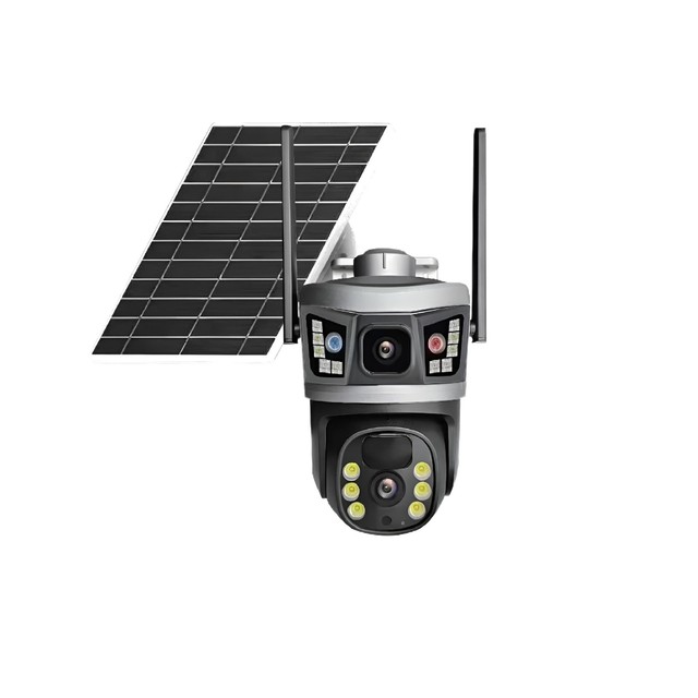 V380 Pro Indoor 4G Solar CMOS Sensor IP66 Low Power H.265 Cloud Storage 6 Million HD Night Vision Remote Viewing Two-Way