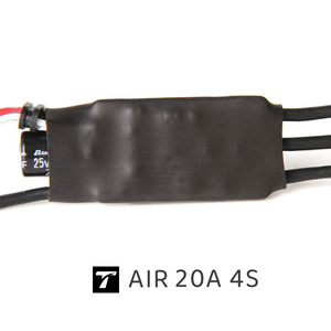 Contrôleur de vitesse électronique sans balais T-MOTOR <span class=keywords><strong>AIR</strong></span> 20A V2.0 3-4S LiPo 500Hz sans BEC pour mini multirotor / <span class=keywords><strong>drone</strong></span> F3P - Product Image 1
