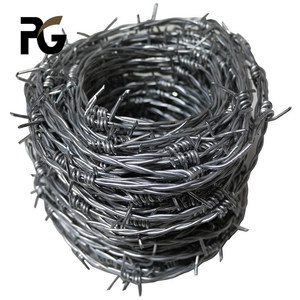 <span class=keywords><strong>Alambre</strong></span> de púas de alta calidad, instalación de <span class=keywords><strong>alambre</strong></span> de púas galvanizado, precio por rollo - Product Image 1