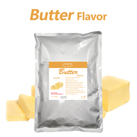 Poudre aromatisante au beurre de qualité alimentaire certifiée Halal avec parfum fruité pour pâtisseries, boissons, glaces, pains et biscuits