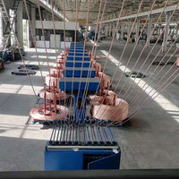 Máquina de Fundición Ascendente de Cobre para Varillas de 8mm con Servomotor