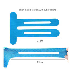 <span class=keywords><strong>Cinta</strong></span> de Kinesiología Elástica Ajustable Precortada para Deporte, Rodilla, Correr, Senderismo, Ciclismo, para Músculos, Vendaje Autoadhesivo Duradero - Product Image 4