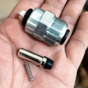 Vanne solénoïde d'arrêt de moteur diesel 186F 192, 12V 5kW, 8 pompes à huile électromagnétiques, soupapes d'injection à refroidissement par air - Product Image 4