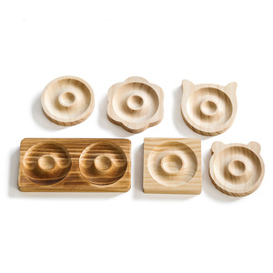 ถาดไม้สำหรับใส่เครื่องประดับ DIY ทำจากไม้เนื้อแข็ง หนา 1.5 ซม. ขัดเงา ชิ้นเดียว - Product Image 4