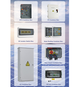 กล่องรวมสัญญาณไฟฟ้ากระแสสลับจากแผงโซลาร์เซลล์ 6 สายเข้า 1 สายออก 800V กล่องรวมสัญญาณไฟฟ้ากระแสสลับ ZJBENY - Product Image 1
