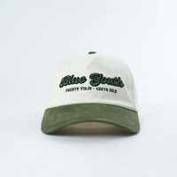 Gorra de Béisbol Personalizada 2026 de Dos Tonos, Estilo Vintage, de Algodón Lavado, con Logotipo Bordado en 3D, Color Blanco Hueso, Estilo Urbano