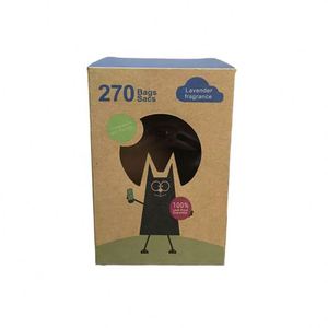 Custom Logo Earth Friendly Biodegradable Pet Poo Pouch <b>Bag</b> Eco Friendly <b>Compostable</b> Pe Plastic Doggy Dog Poo Poop Waste Poop <b>Bag</b> - Product Image 2