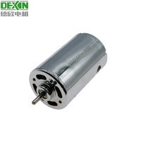 عالية الطاقة 3.175 مللي متر طويلة مزدوجة رمح القطر 35.8 مللي متر 36 مللي متر dc 12v 18v 24 فولت RS-540 545 550 555 560 الكربون فرشاة 50w 60w المحرك