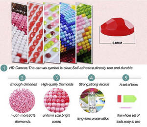 Oda dekorasyonu için üçlü geleneksel çin tarzı elmas boyama - Product Image 4