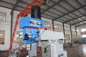 ZX6350C сверлильный станок Вертикальная Горизонтальная фрезерная головка коленного типа фрезерный станок зубчатый привод шпинделя - Product Image 2