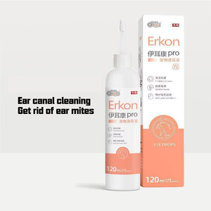 <span class=keywords><strong>Gotas</strong></span> de Limpieza de Oídos <span class=keywords><strong>para</strong></span> Mascotas de Marca Propia de 120 ml <span class=keywords><strong>para</strong></span> Perros y Gatos, Sin Alcohol, Eliminador de <span class=keywords><strong>Cera</strong></span>, Suministros <span class=keywords><strong>para</strong></span> el Cuidado de los Oídos - Product Image 4