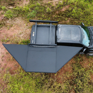 4x4 Offroad Camper Van Lef/côté droit couleur noire crème solaire étanche 2m 180 degrés <span class=keywords><strong>toit</strong></span> auvent <span class=keywords><strong>tente</strong></span> pour ramassage Suv utilisation - Product Image 5