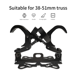 Ánh sáng sân khấu giàn đôi foldinglilight móc nhôm DJ Chiếu sáng móc giàn kẹp ánh sáng móc - Product Image 6