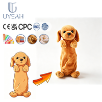 Sac à main en peluche pour chien, design OEM Uyeah, peluche chiot mignonne, rembourrage en coton PP, peluches personnalisables, jouets animaux doux