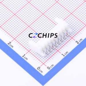 HC-HY-9AW Wire-to-Board Pin Header Bent Lead Through Hole,P=2mm Connector 1x9P 2mm Right Angle Insert HY - Product Image 2