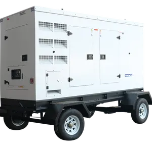 6CTA8.3-G2 Diesel Engine DCEC Cummins power Silent Trailer Generator Set the best cost-effective combination