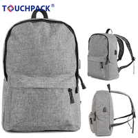 Sac à dos pour ordinateur portable grande capacité avec impression de logo personnalisée, sac de voyage OEM, prix abordable