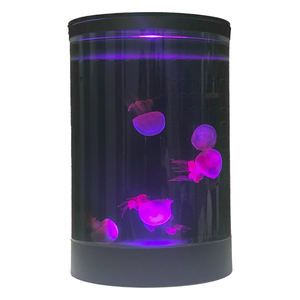 2.8L Desktop Small Style Acrylic Mini <strong>Jellyfish</strong> Aquarium <strong>Jellyfish</strong> <strong>tank</strong> Fish <strong>tank</strong> - Product Image 1