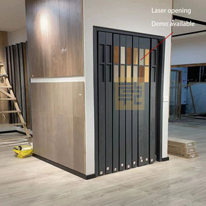 나무 바닥 타일 회전 PVC 대리석 벽 패널 적층 경재 샘플 금속 디스플레이 스탠드 용 다기능 디스플레이 랙 - Product Image 2