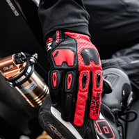 Alien Monster Guantes Para CE Motociclistas Moto Gants en cuir Hommes Gauntlet Moto Gants d'été pour hommes Palm Slider