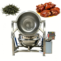 Marmite de Cuisson Automatique Hydraulique à Chauffage Électrique Personnalisable 60 kW, 400 L, avec Panier et Enveloppe Chauffante