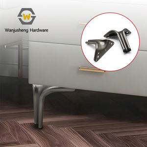 Pieds de canapé épaissis, pieds de <span class=keywords><strong>table</strong></span> en métal de luxe léger, pieds de <span class=keywords><strong>table</strong></span> basse et de meuble, patins de meubles rehaussants - Product Image 6