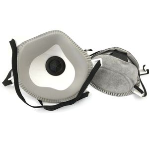 Masker debu <span class=keywords><strong>FFP3</strong></span>, penutup hidung busa lembut perlindungan pernapasan bentuk cangkir - Product Image 5