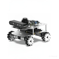 Robot Xingqi Ackermann con IA, Modelo Grande de Interacción, Coche Pequeño con Rueda Diferencial, Raspberry Pi 5, Construcción de Mapas, Navegación, 6 Meses