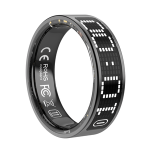 Bague intelligente multifonctionnelle pour la surveillance de la santé, mesure de l'oxygène sanguin, fréquence cardiaque, suivi du sommeil avec étui de charge - Product Image 3